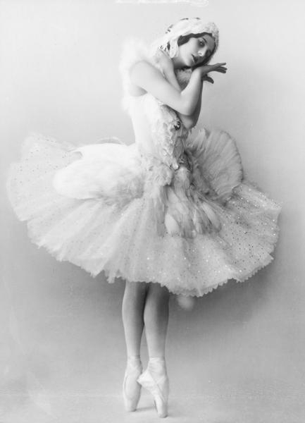 Anna Pavlova em “La Mort du Cygne”