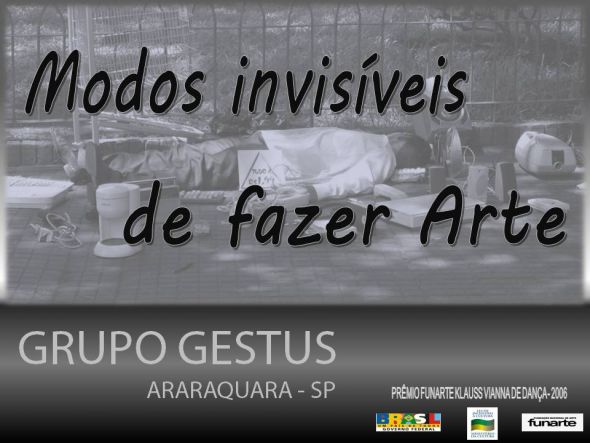 Modos invisíveis de fazer arte