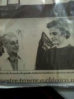 Carlos Leite e Mikhail Baryshnikov